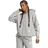adidas womens Future Icon Three Stripes Full-zip Hoodie