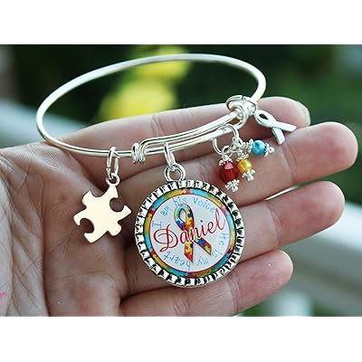 Customizable Autism Awareness Bangle Bracelet Kuwait Ubuy
