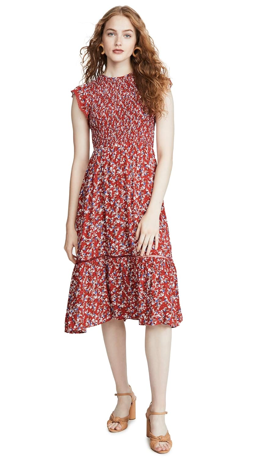 lost and wander pick me midi dress