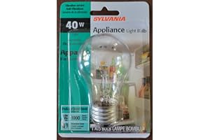 Sylvania 40W Appliance Light Bulb 40Acl/APPL/Bl
