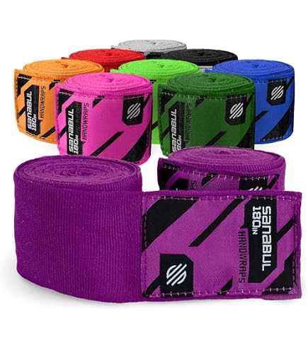 Vendas De Muñeca Para Boxeo Y MMA – Acolchadas Con Gel, 75cm De Longitud – Protección Para Manos Y Soporte En Entrenamiento