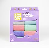 Bambino Mio Reusable Baby Wipes Everyday 10 Pack Cloud view 8