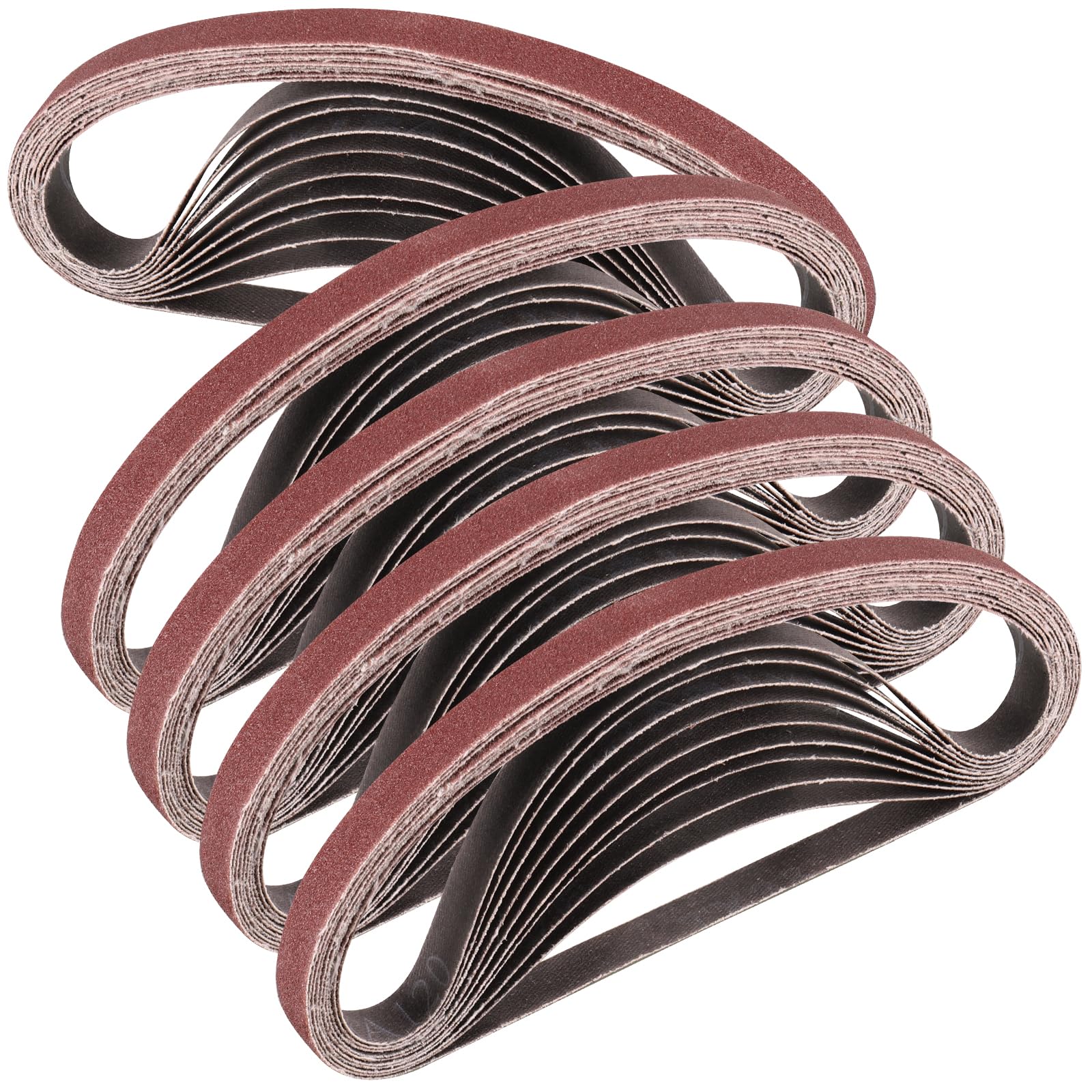 STEBRUAM Sanding Belt 13 x 457 mm,50PCS 150 Grit