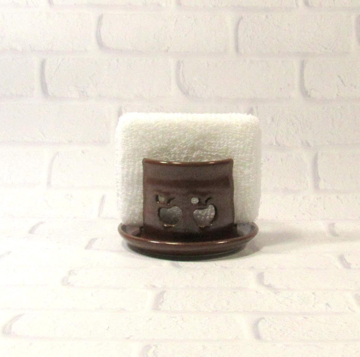 Ceramic Sponge Holder Kitchen Accessory Handmade