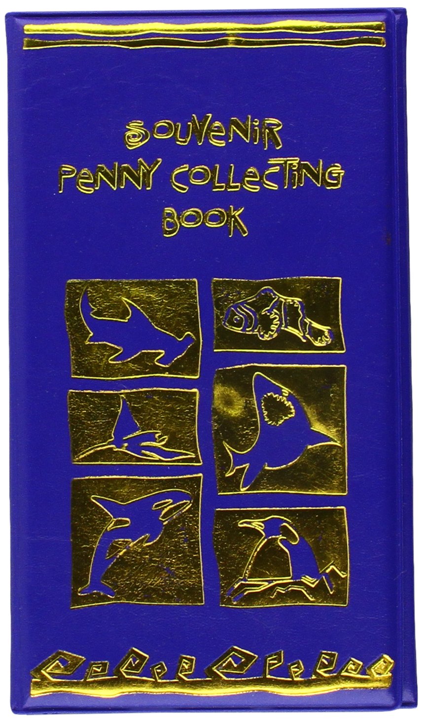 RINCO Green Souvenir Penny Collecting Book for Elongated