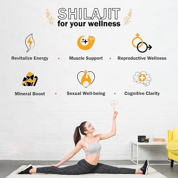 SHILAJIT – PURE ORGANIC RESIN FOR NATURAL ENERGY BOOST, IMMUNE SYSTEM SUPPORT, AND VITALITY ENHANCEMENT – 25 GRAM