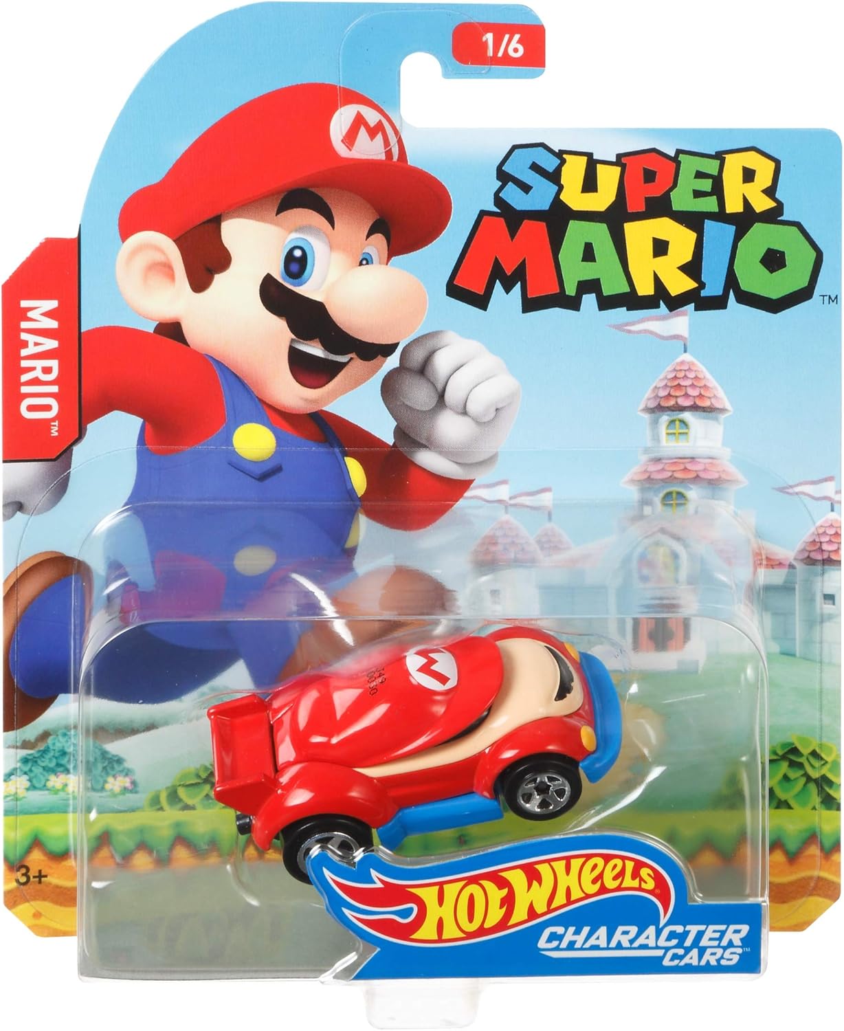 Hot Wheels SUPER CAR MARIO, Red, Medium - Image 5