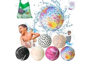 6pcs Reusable Water Balloons Self Sealing Water Balls Silicone Water Bomb Balls for Kids Outdoor Toys Yard Beach Water Game
