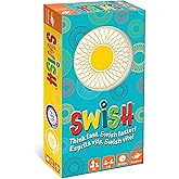 FoxMind Games: Swish Card Game, Spatial Reasoning Board Game for Ages 7 and up, Rotate, Stack & Match Transparent Cards to Wi