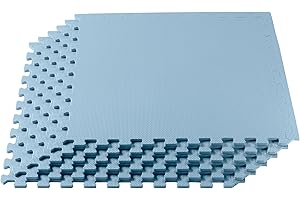 We Sell Mats – ½ Inch Thickness Multipurpose EVA Foam Floor Tiles – Interlocking Floor Mat for Indoor Gym, Playroom, and Home Use