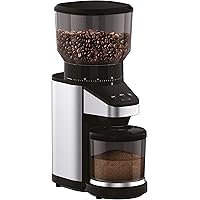KRUPS offee Grinder with Scale, 39 grind settings, large 14 oz capacity, intuitive interface, Black
