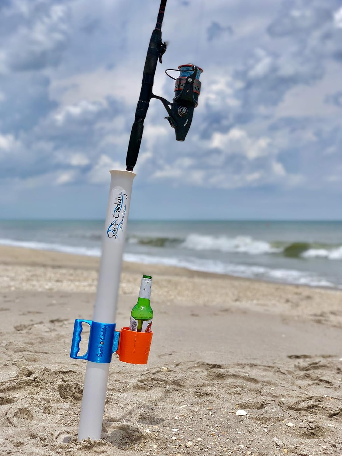 Surf Caddy PRO Cup Holder Sand Spike Carry System