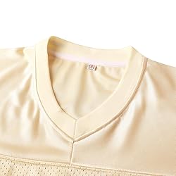 Blank Football Jersey,90s Hip Hop Sports Mesh