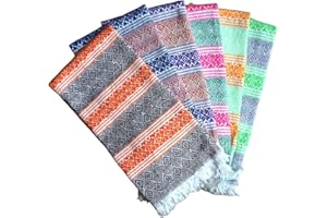 Tortilla Warmer Cloth Mexican Design Warmers, 100% Cotton Tapestry Fabric, Large (Rectangle)