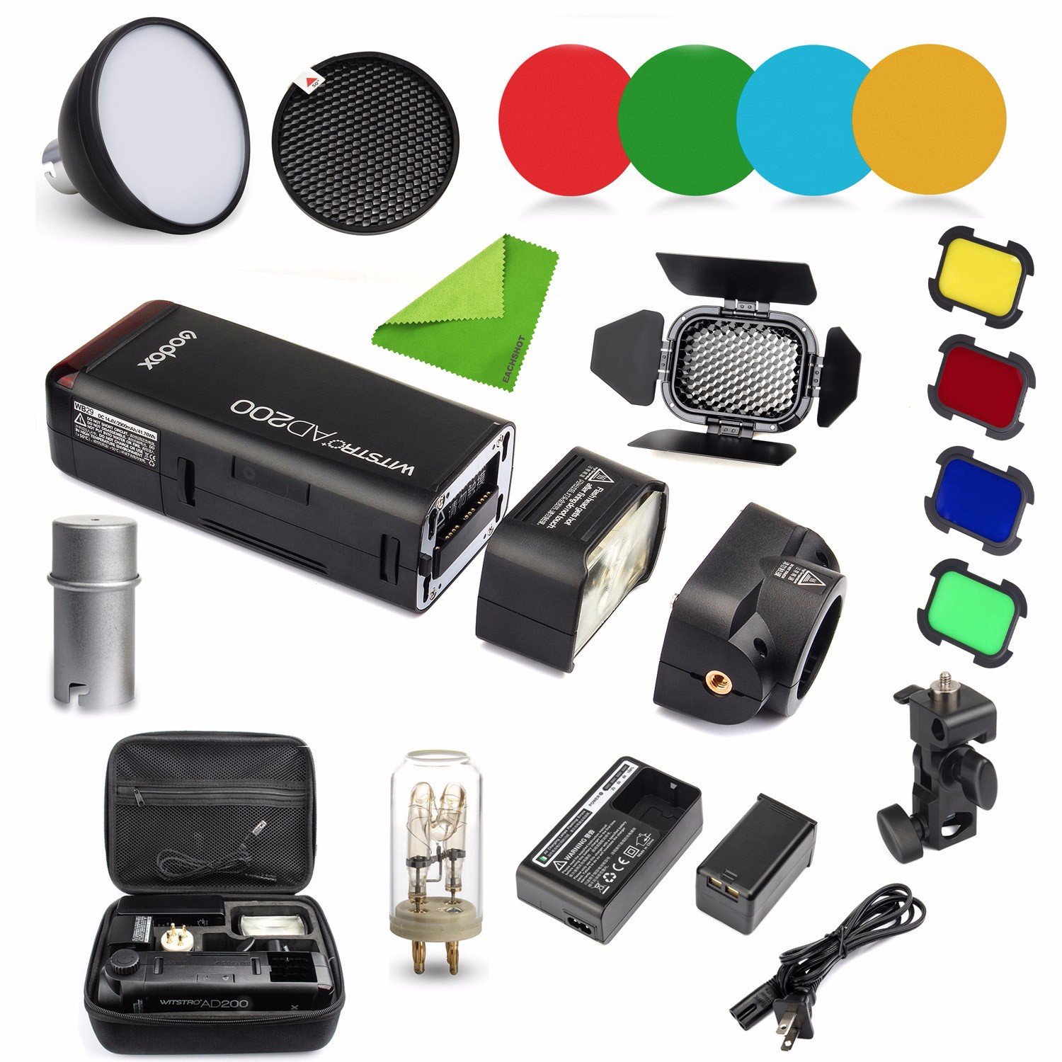 Godox AD200 flash, XT1N trigger, and light modifiers review with