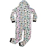 Just Love Hooded Jumpsuit Pajamas for Girls One Piece Winter PJs with Hood
