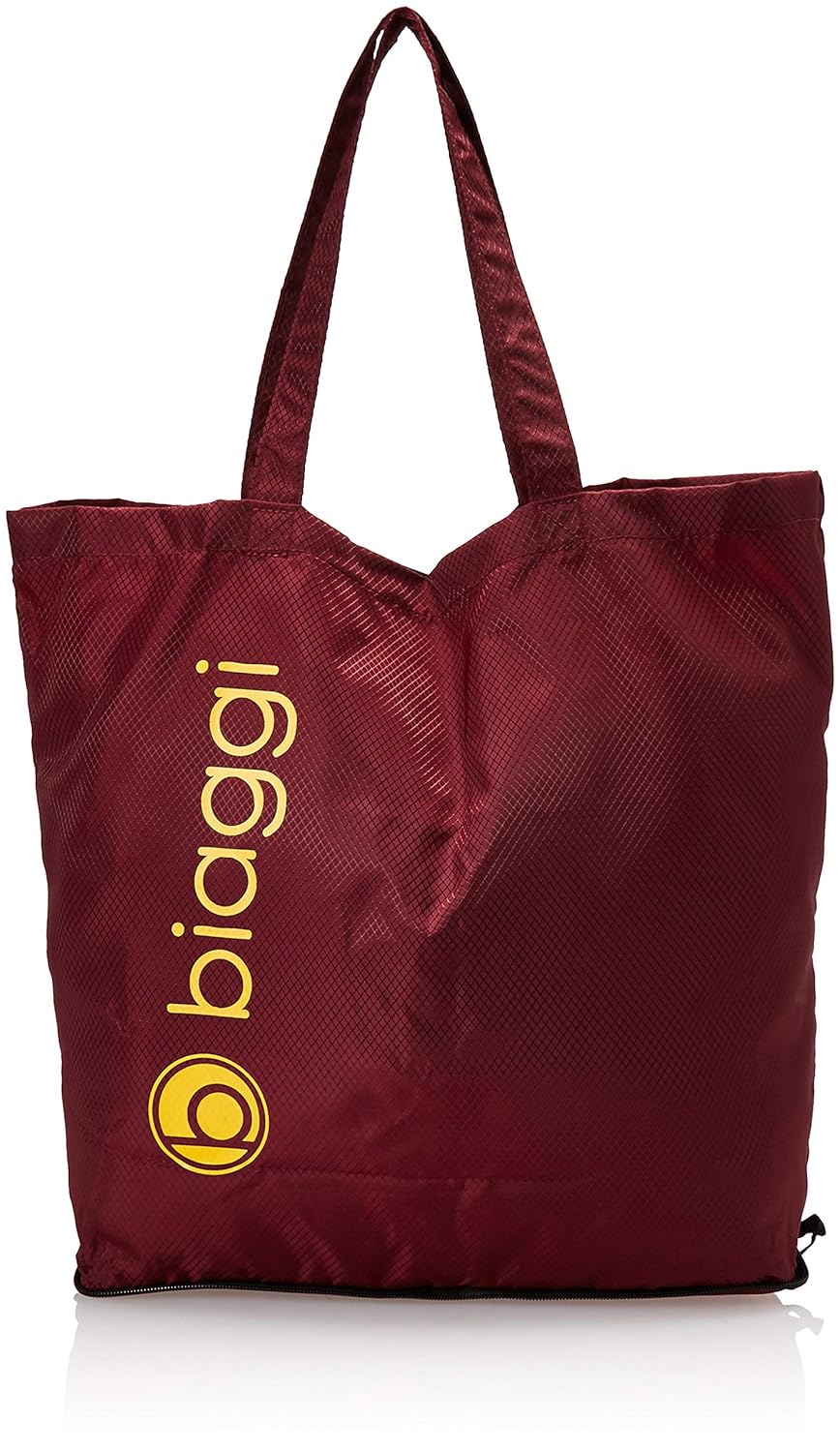 Biaggi Paksak Packable Shopper - As Seen on Shark Tank - Red - 16-Inch