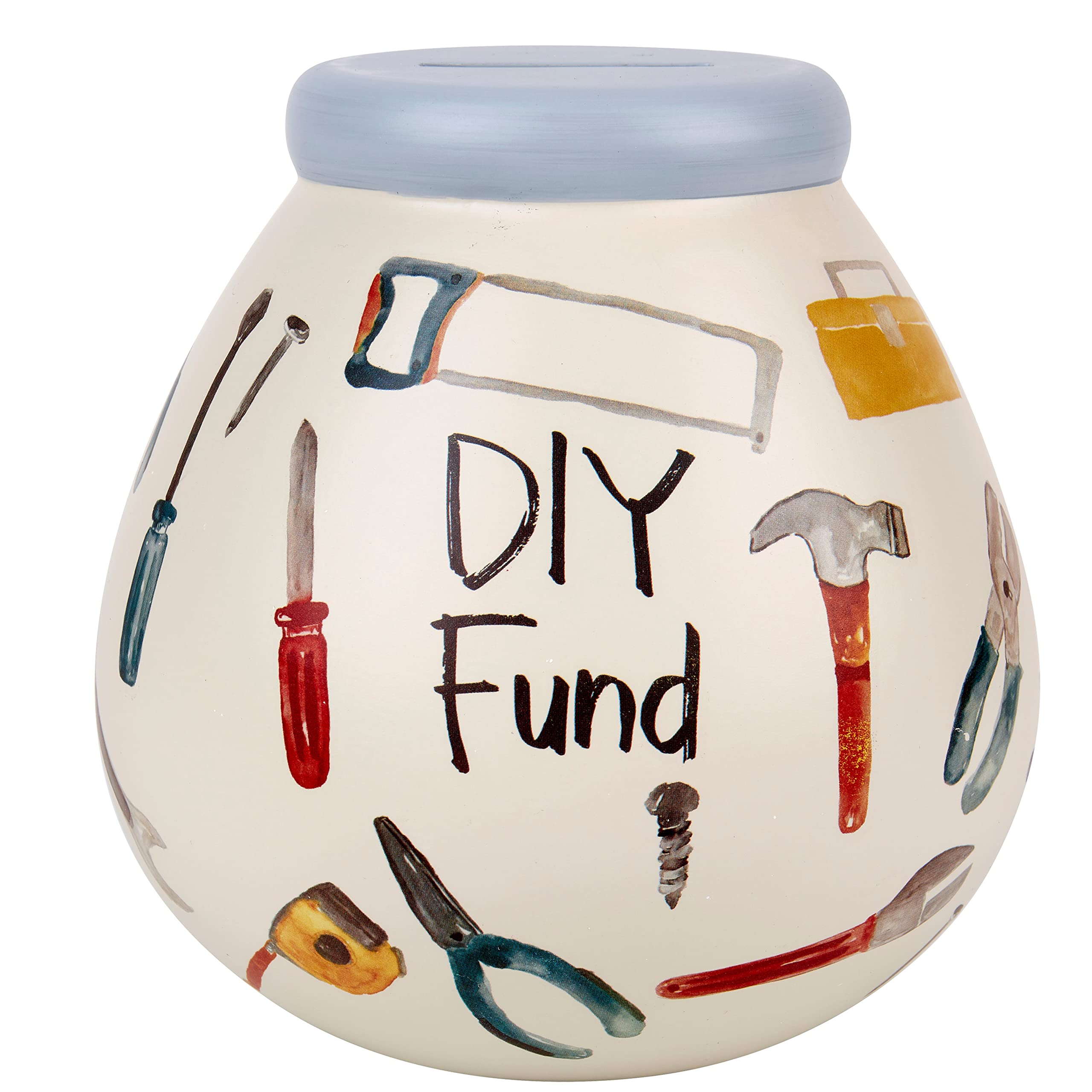 Pot Of Dreams Ceramic Money Pot Smash Money Box Savings Jar - DIY Fund