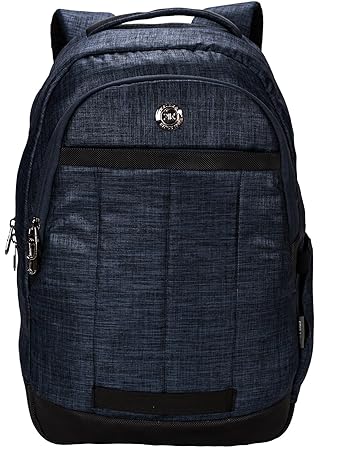 Killer Madrid Large Waterproof, Well Padded Blue Travel Laptop Backpack