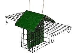 JCs Wildlife Metal House Double Suet Cage with