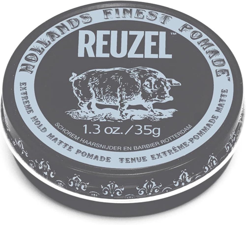 Reuzel Extreme Hold Matte Pomade Hair Wax for Men 35g