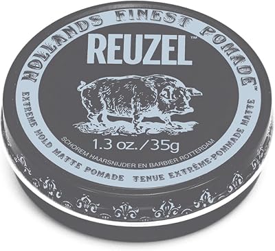 Reuzel Extreme Hold Matte Pomade Hair Wax for Men 35g
