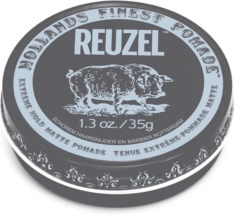 Reuzel Extreme Hold Matte Pomade Hair Wax for Men 35g