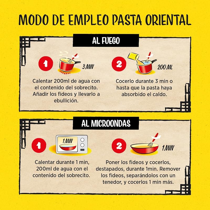Nestle Pasta Oriental Pollo pack de 10 — foto 4 de 6