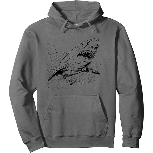 Amazon.com: Great White Shark Sweater - Marine Ocean Shark