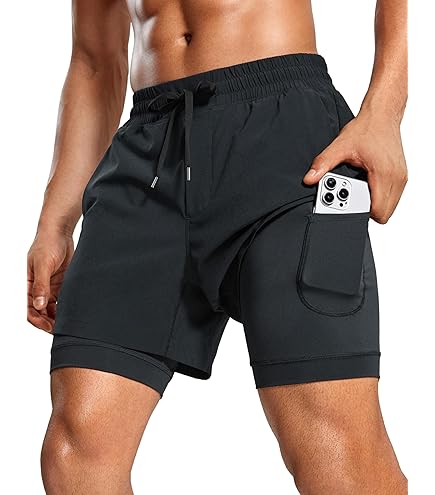 CRZ YOGA 2 in 1 Running Shorts 7