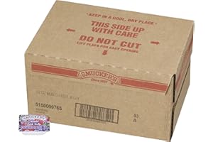 Smucker's Mixed Fruit Jelly, Portion Control, 0.5 Ounces, 200 Count