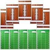 HEPAPATE 60Pcs Football Treat Candy Bags,Football Goodie Bags,Football Party Favors Bags Football Theme Gift Bags for Kids Birthday Party Decorations,Football Themed Party Supplies