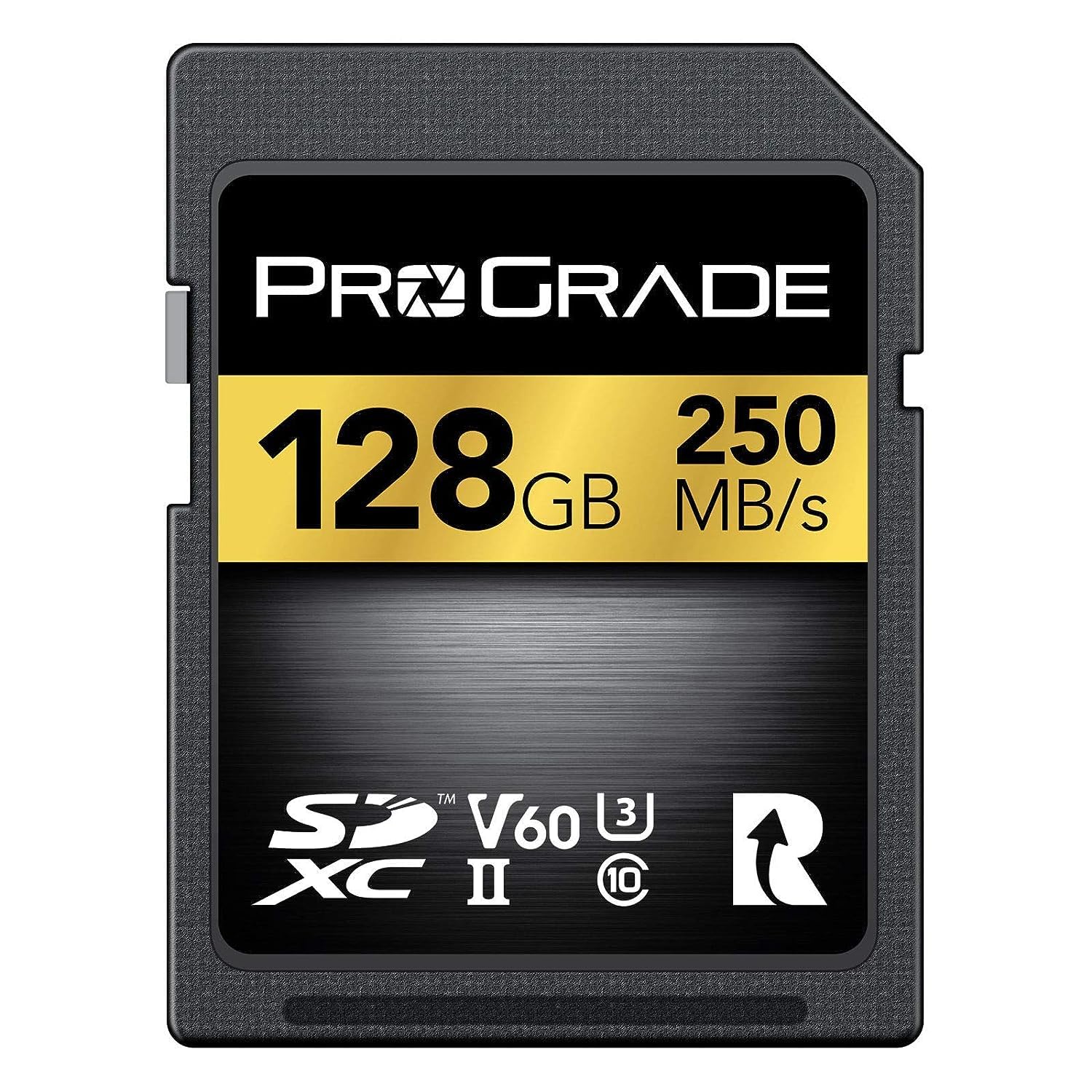 SD UHS-II 128GB Card V60 – Up to 130MB/s write speed and 250MB/s reading speed | For professional Vloggers, filmmakers, photographers and content curators – By Prograde Digital