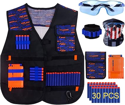 chalecos para pistolas nerf