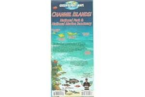 Channel Islands National Park & Marine Sanctuary Adventure Recreation Waterproof Map by Green Planet Maps