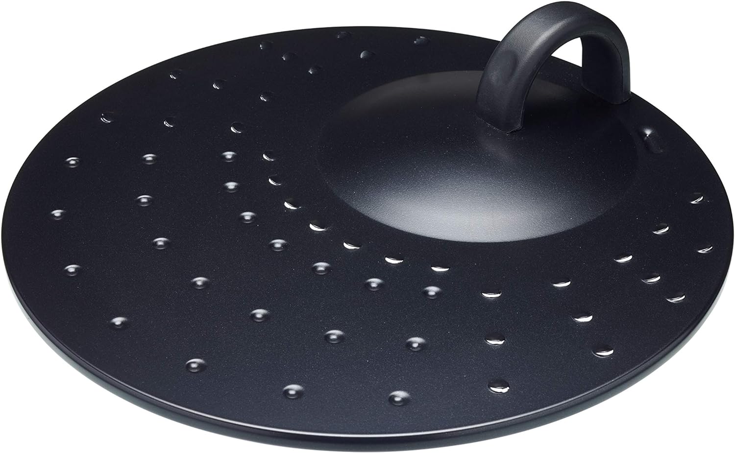 KitchenCraft Bratpfannen-Spritzschutz Deckel mit Griff, Metall, 31 cm