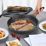 ZUOFENG 20CM Nonstick Frying Pan Granite Coating Induction Cookware view 4
