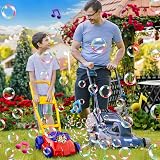 Doloowee Bubble Lawn Mower for Toddlers Bubble Makers for Kids Gift Set view 6