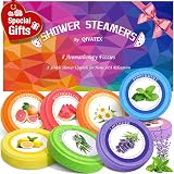 Qivatex Shower Steamers Aromatherapy Gift Set 8 Scents Women Spa Relx