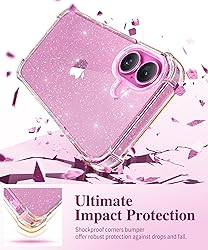 GVIEWIN for iPhone 16 Case, with Screen Protector