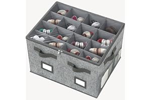 VERONLY Shoe Organizer for Closet, 16 Pairs, Large Shoe Box Storage Containers, Clear Foldable Shoe Storage Bins Bottom Suppo