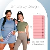 Bala Bands &amp; Bala Balls Home Workout Equipment Bundle - Blush | Home Workout Equipment Bundle, Gift Set, Strength Training &amp; Toning