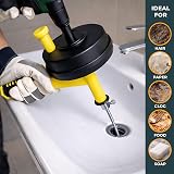 MeisterFaktur Drain Snake 25 FT with Drill Attachment Unblocker view 2