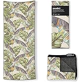 Nomadix Original Towel - Perfect for Beach, Pool, Travel, Camping, Yoga - Made with Recycled Materials - Super Absorbent - Sand Resistant - Banana Leaf Green - 72.5x30