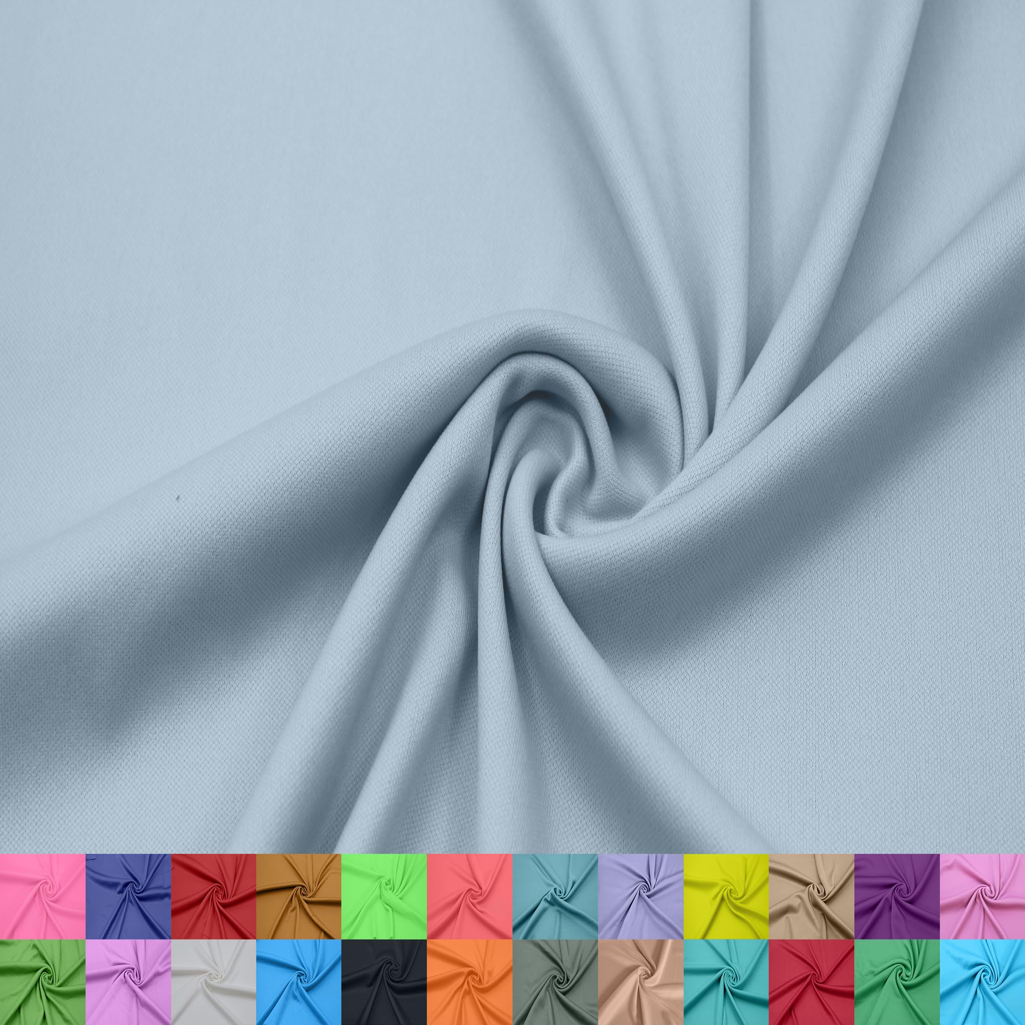 Texco Inc 60" Wide 100% Polyester Interlock Lining