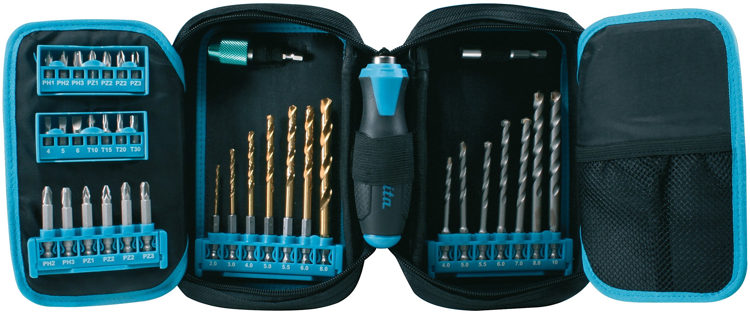 Makita P-90009 37 Piece Drill and Bit Pouch