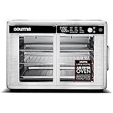 Gourmia Freidora de aire para puerta francesa, horno tostador de convección de gran capacidad de 37 cuartos de galón, FryForc