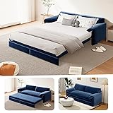 66-Inch Queen Size Convertible Sleeper Sofa