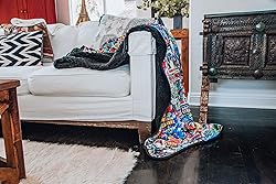 Marvel Comics Oversized Fleece Throw Blanket With