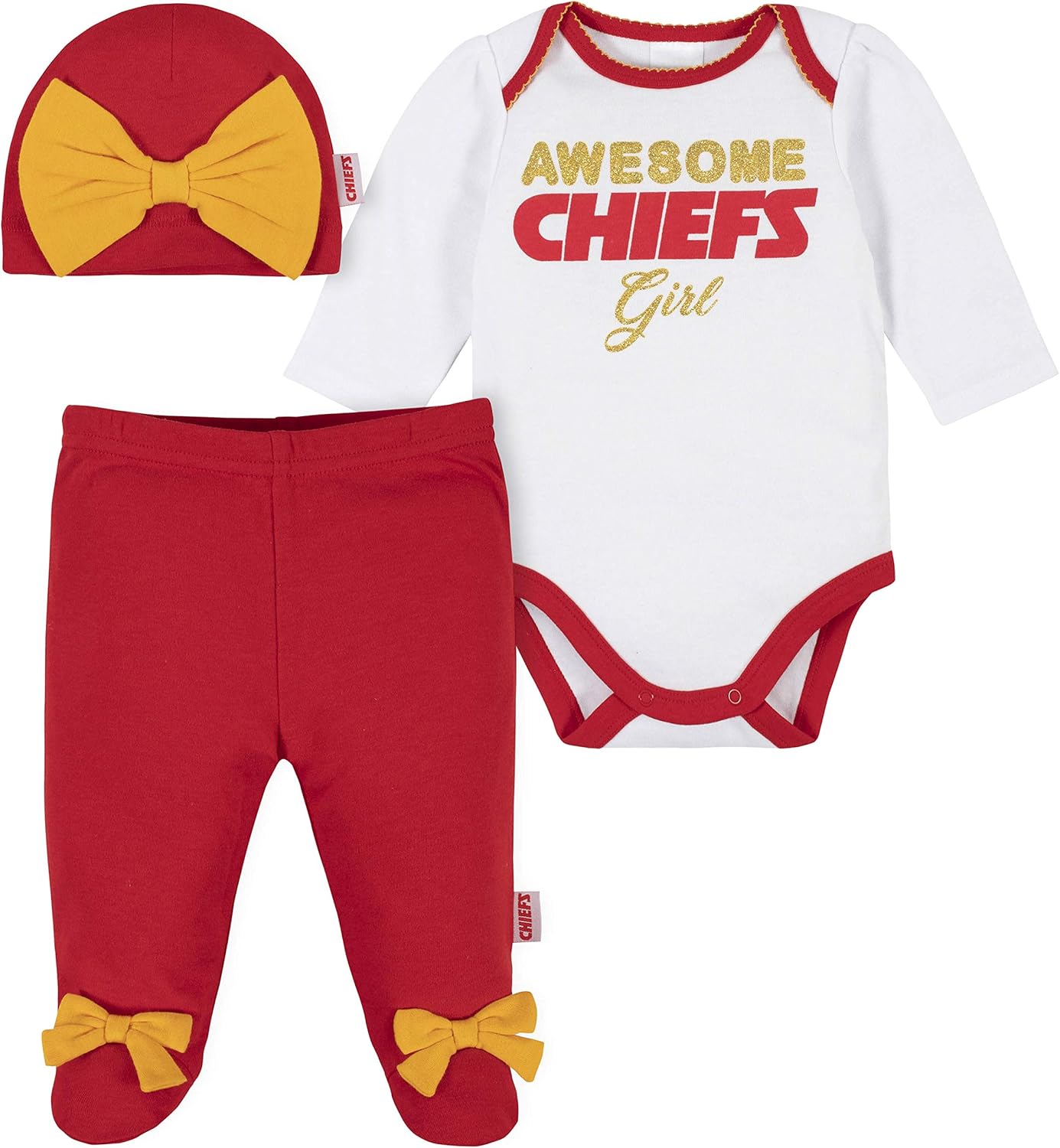 chiefs baby girl outfit